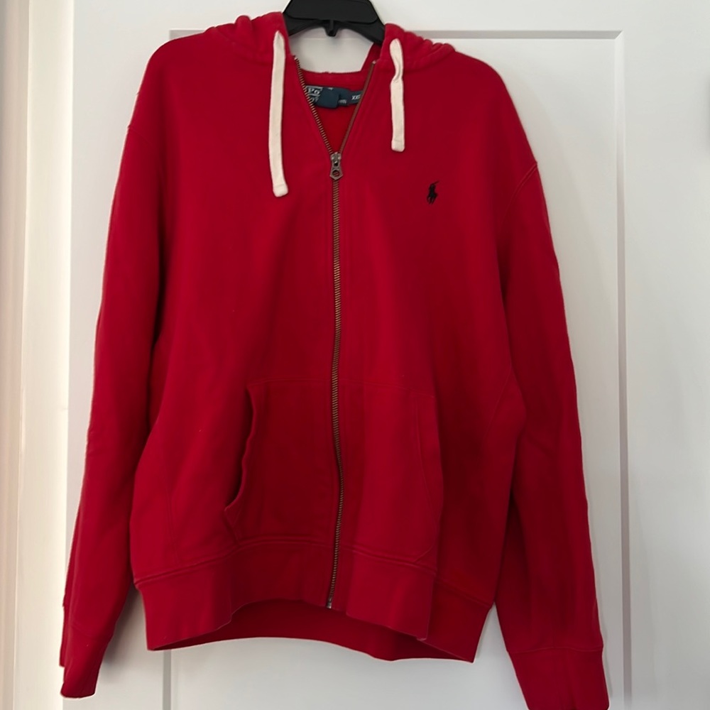 Polo full zip hoodie